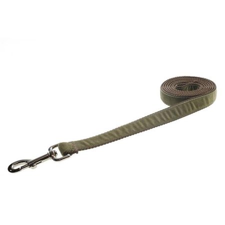 SASSY DOG WEAR Sassy Dog Wear VELVET OLIVE2-L Velvet Olive Dog Leash - Small VELVET OLIVE2-L